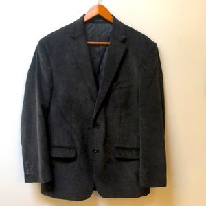Men’s Chaps Gray Classic Fit Corduroy Sport Coat
